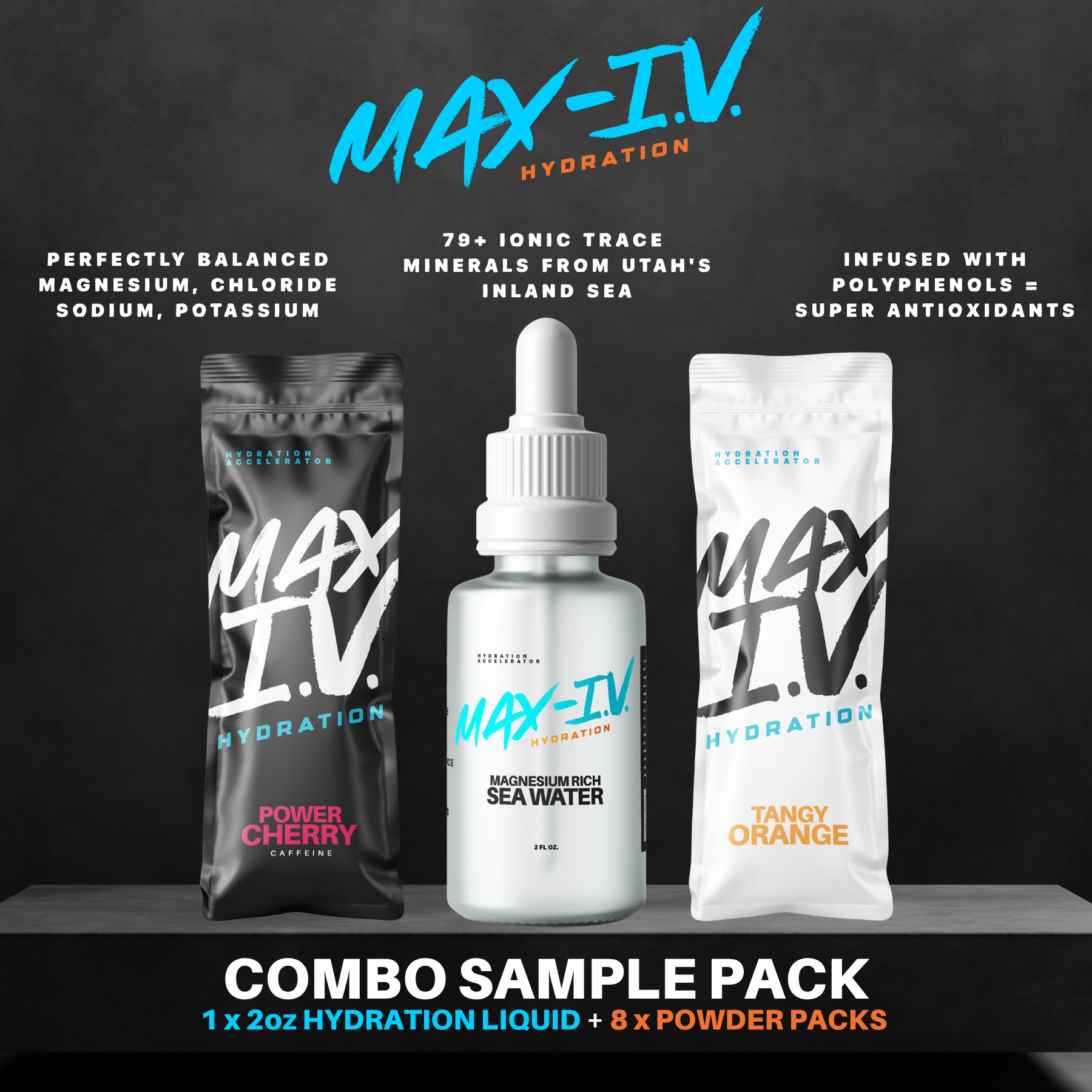 Max-IV Hydration Sample Pack – Max IV Hydration